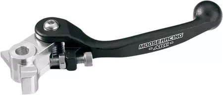 Dźwignia hamulca klamka z regulacją Moose Racing anodowana czarna - BR-821