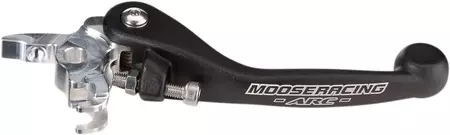 Dźwignia hamulca klamka z regulacją Moose Racing anodowana czarna - BR-914