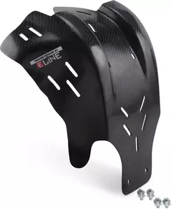 Moose Racing κάλυμμα πλάκας κινητήρα από άνθρακα - KSP45019