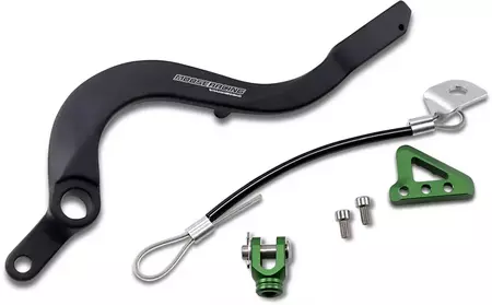 "Moose Racing" galinis stabdžių pedalas žalias - 82-0342-21-33