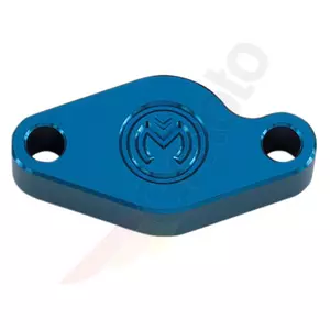 Moose Racing piastra di bloccaggio del freno elettrico blu - M88057