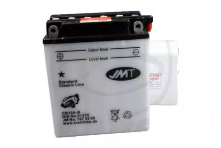 Bateria de alta potência 12V 12Ah JMT YB12A-B (CB12A-B)