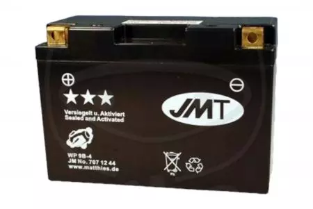 Batería sin mantenimiento 12V 7,5Ah JMT YT9B-4 (WP9B-4)