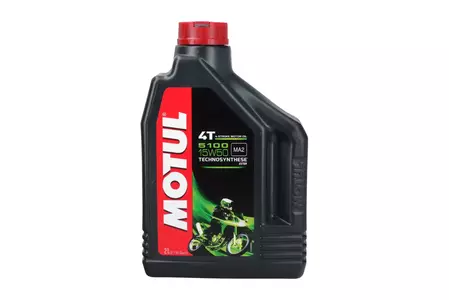Полусинтетично моторно масло Motul 5100 4T 15W50 2л - 104082