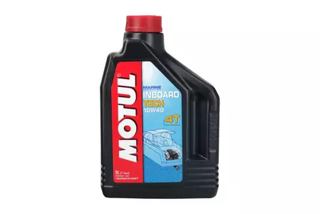 Motul Inboard Tech 4T 10W40 полусинтетично моторно масло 2л - 106417