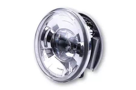 Shin Yo voorlamp inzetstuk 4 inch LED chroom - 226-033