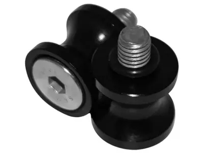 Shin Yo M8 zwarte opschroefbare wishbone rollers (sliders) - 310-703