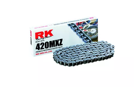 Łańcuch napędowy RK 420 MXZ 96 otwarty z zapinką - 420MXZ-96-CL