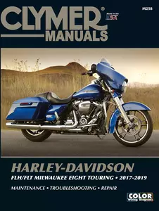 Clymer huoltokirja Harley Davidsonille-2