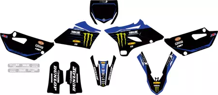 Klistermärkesuppsättning 2022 Star Racing Yamaha D'Cor Visuals-2