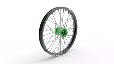 Kite Sport MX-EN 21x1.60 melns/zaļš pilnīgs priekšējais ritenis - 40.107.0.VE