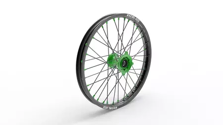 Kite Sport MX-EN 21x1.60 sort/grøn komplet forhjul - 40.107.1.VE