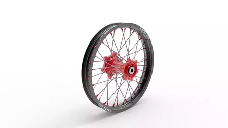 Täydellinen takapyörä Kite Sport MX-EN 19x2.15 hopea-punainen - 40.210.0.RO