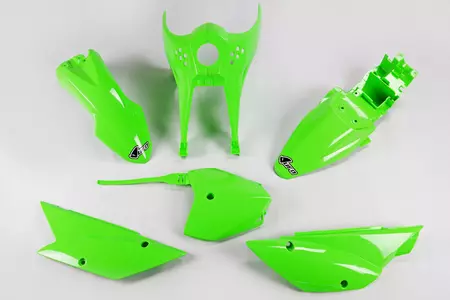 Sada plastů UFO Kawasaki KLX 110 10-17 zelená - KA37003026