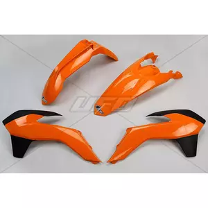 UFO-Kunststoffset orange und schwarz - KTKIT516999