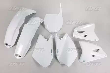 Kit plastique UFO Suzuki RM 125-250 06-12 blanc - SUKIT406041
