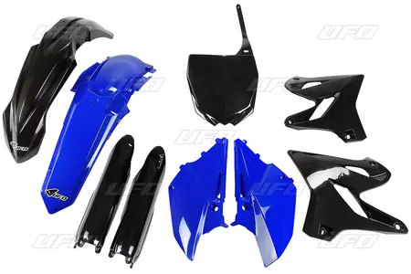 Комплект пластмаси UFO Yamaha YZ 15-21 черно-сини - YAKIT319OFFICIA