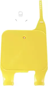 UFO indító rendszámtábla Suzuki RM 89-95 sárga - SU02921101