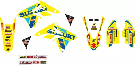 Blackbird Factory Team Suzuki KSRT 2022 stickerset + zadelhoes - 8319R9