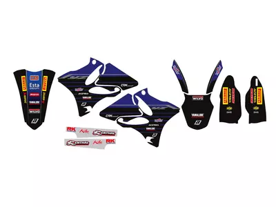 Conjunto de autocolantes para motas Blackbird Factory Team Yamaha 2022 - 2231R11