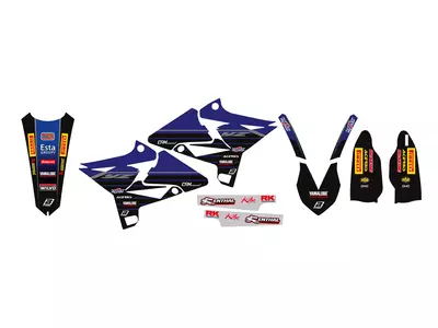Blackbird Factory Team Yamaha 2022 stickerset - 2242R11