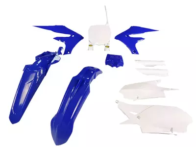 Body Kit Cycra plastika bela in modra - 1CYC-9327-02