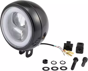 Daytona Capsule LED-koplamp zwart onderste bevestiging-2