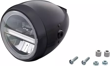 Daytona Neovintage svart LED-strålkastare - 88431