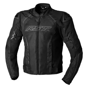 RST S1 Mesh CE crna/crna 4XL tekstilna motoristička jakna-1