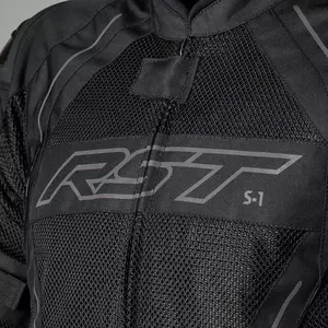 RST S1 Mesh CE juoda/juoda 4XL tekstilinė motociklininko striukė-3