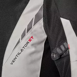 RST Ventilator XT stříbrná/černá M textilní bunda na motorku-3