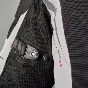 RST Ventilator XT argintiu/negru S jachetă de motocicletă din material textil S-4