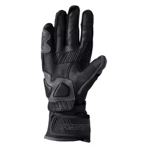 Mănuși de motocicletă RST Fulcrum CE gri/negru din piele de motocicletă M-2