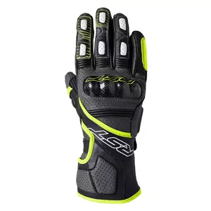 Mănuși de motocicletă RST Fulcrum CE gri/galben-fluo/negru din piele M-1