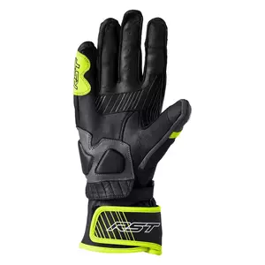 RST Fulcrum CE γκρι/κίτρινο/μαύρο δερμάτινα γάντια μοτοσικλέτας M-2