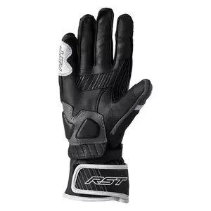 RST Fulcrum CE сиви/бели/черни кожени ръкавици за мотоциклет L-2