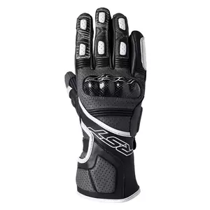 RST Fulcrum CE γκρι/λευκό/μαύρο δερμάτινα γάντια μοτοσικλέτας M - 103179-WHI-09