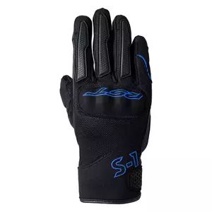 RST S1 Mesh CE текстилни ръкавици за мотоциклет черни/сиви/неоново сини L - 103182-BLU-10