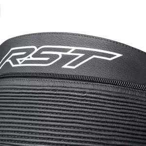 RST Tractech Evo 4 CE čierna/sivá/fluo červená kožené nohavice na motorku XL-5