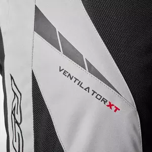 RST Ventilator XT CE sidabrinės/juodos L tekstilinės motociklininko kelnės-3