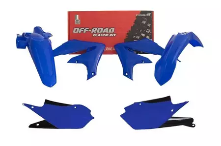 Uppsättning Racetech OEM-färgplast (21-22) Yamaha WRF 250/450 blå-1