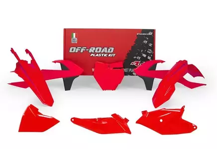 "Racetech" originalios spalvos plastikų rinkinys (21-22) Dujos Dujos MC 85 raudona - KITKTM-RG0-185