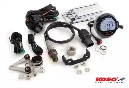 Tacómetro con sensor AFR Koso + Bosch LSU 4.9-4