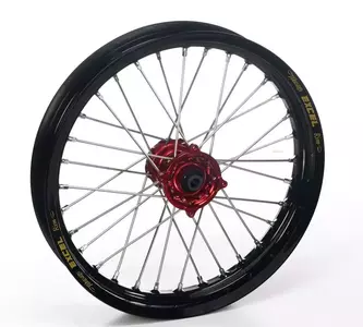 Haan Wheels 17x5.00x36T noir-rouge roue arrière complète - 136009 3/6/3/6