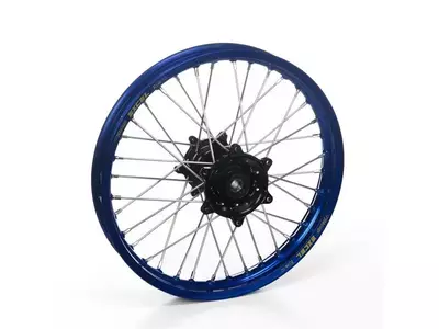 Haan Wheels 17x5.00x36T schwarz/blau Komplett-Hinterrad - 156009/3/5/3/3