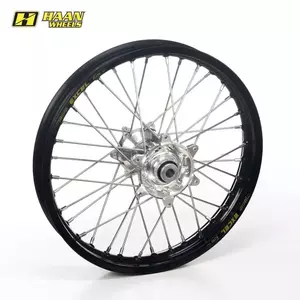 Haan Wheels hátsó komplett kerék 19x1.85x36T fekete/ezüst - 126015/3/1/1