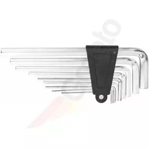 Komplet šestrobnih ključev 1,5-10 mm 9 kosov dolgih Top Tools - 35D051
