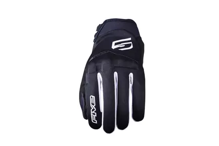 Five Globe Evo μαύρο/λευκό 10 γάντια μοτοσικλέτας-1