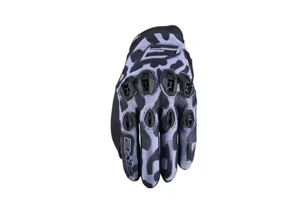 Дамски ръкавици за мотоциклет Five Stunt Evo 2 Lady leopard grey 10-1