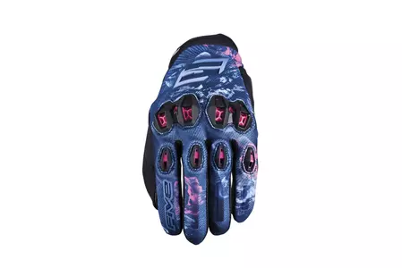 Cinque guanti da moto Stunt Evo 2 Lady flowers rosa 9 - 23050607457